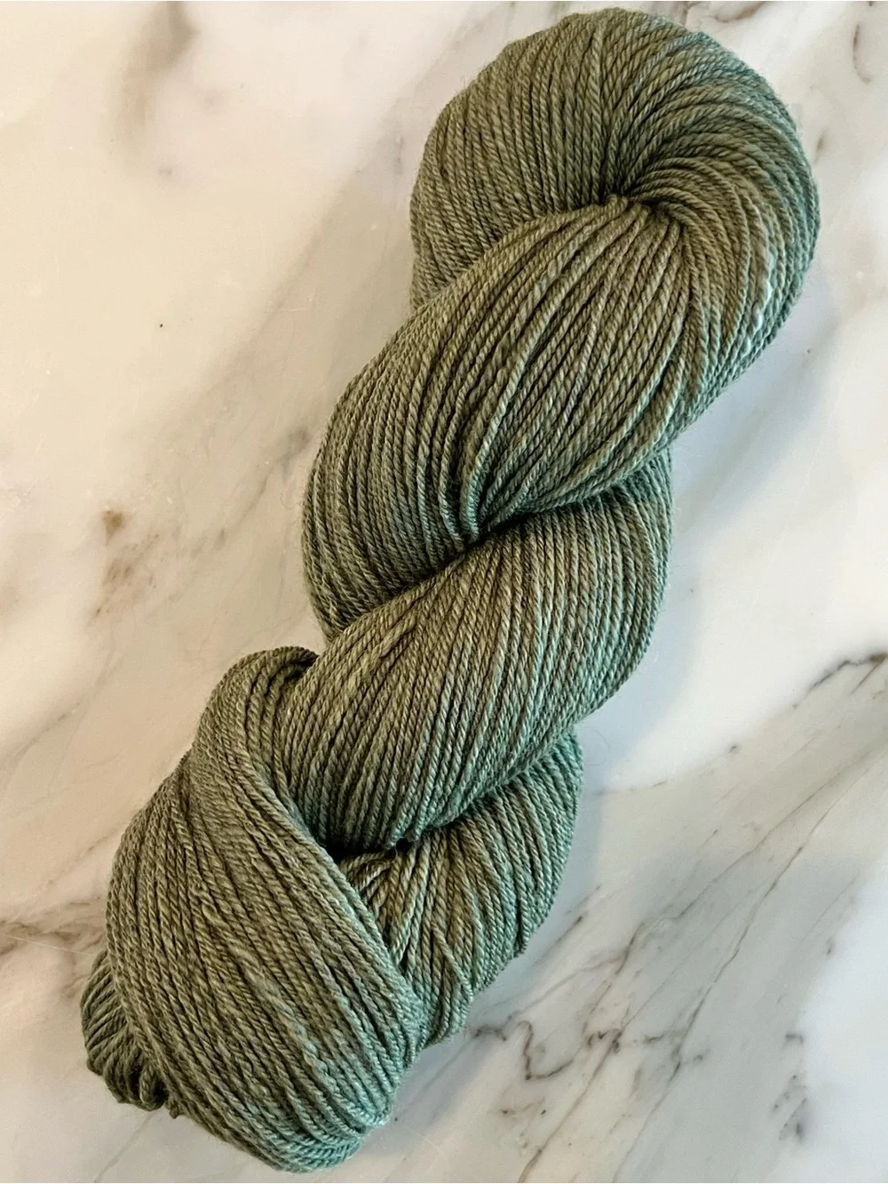 Handspun 100% Merino Wool DK Weight Yarn in Forest
